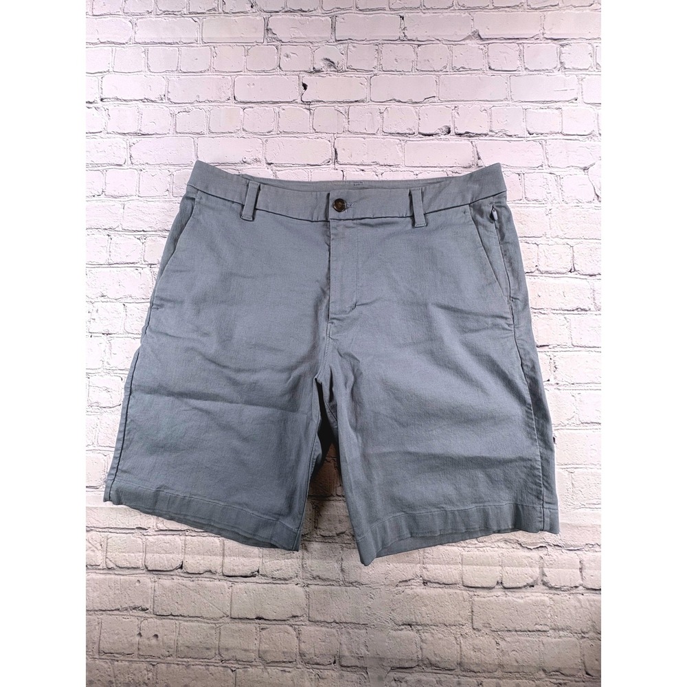 Lululemon Commission Shorts Men 34 Gray Chino Golf Technical LM7AK7S